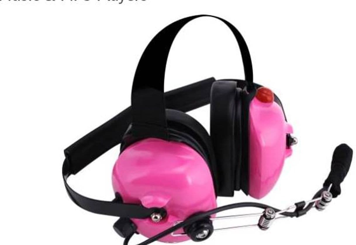 Fashion Rugged Radios H42-PINK Behind The Head Two-Way Radio Headset