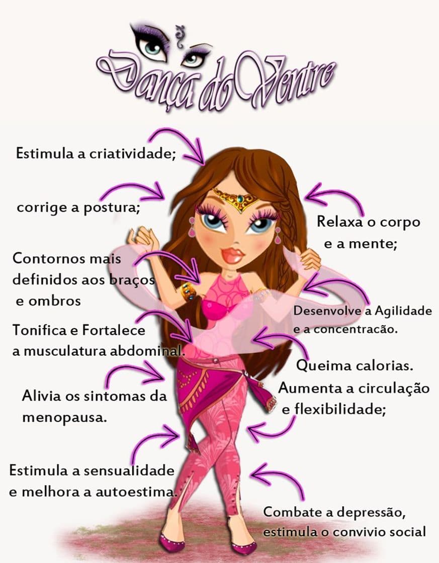 Moda Benefícios da dança do ventre