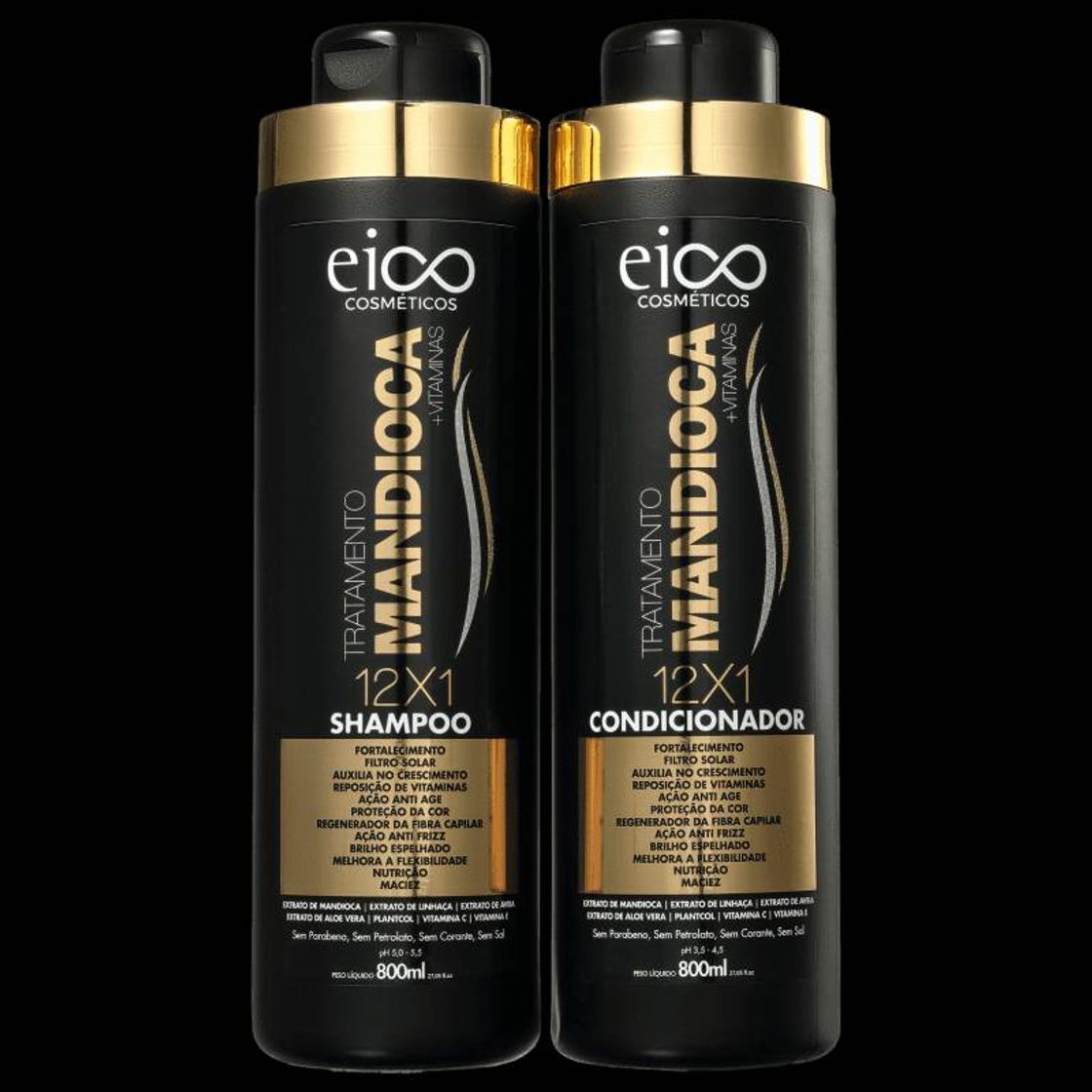 Product Shampoo e condicionador eico