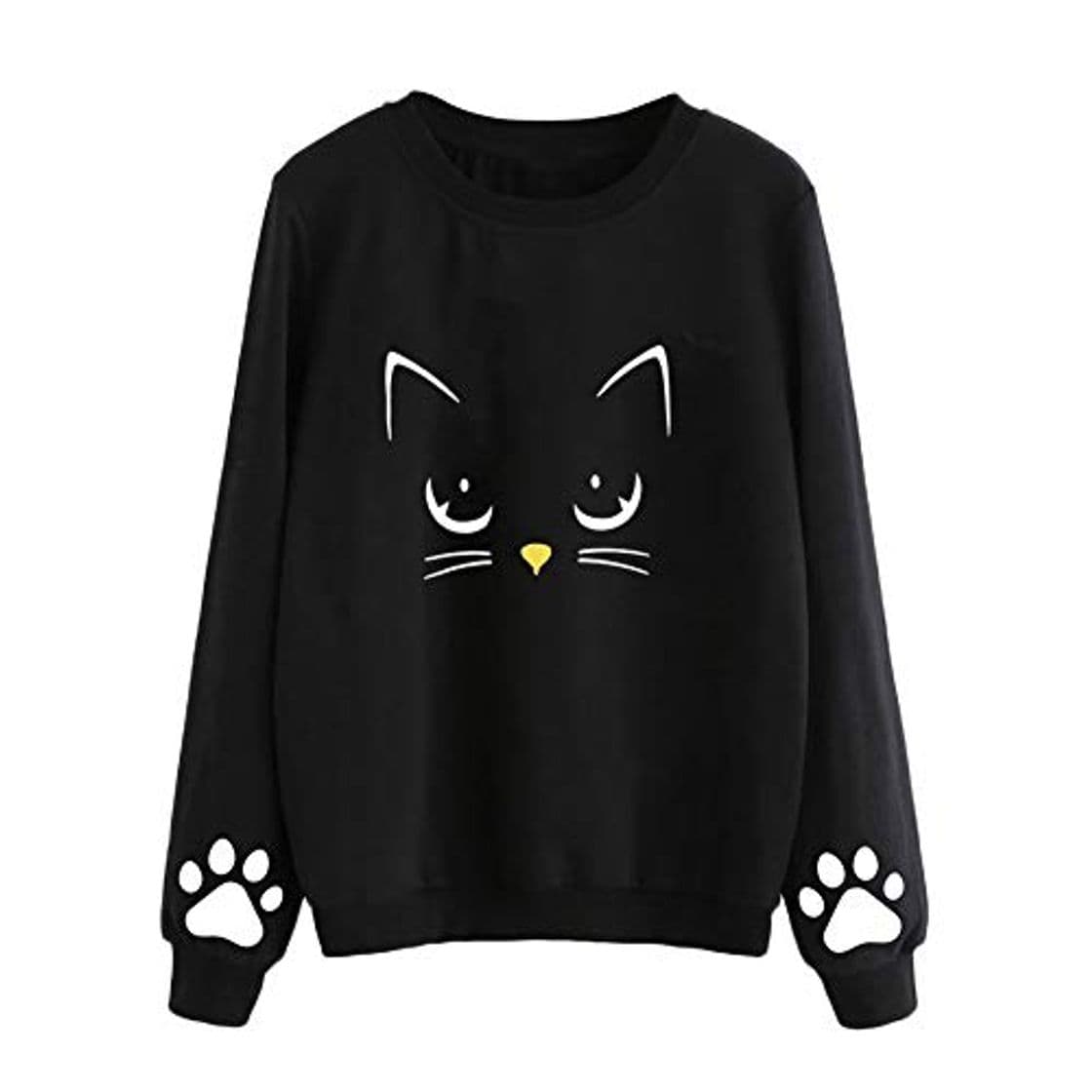 Product VJGOAL Mujeres Moda Casual Otoño e Invierno Lindo Gato impresión Suéter de