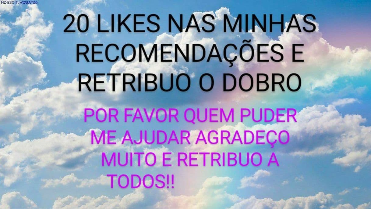 Moda retribuo todos os likes