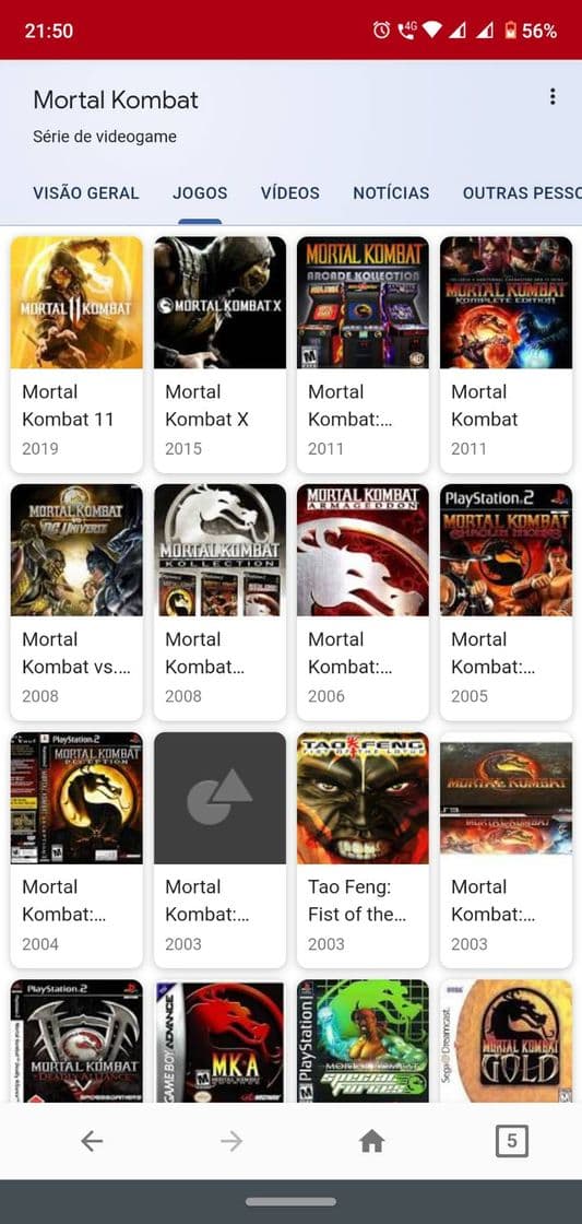 Videogames Todos os jogos do Mortal Kombat. 💕 