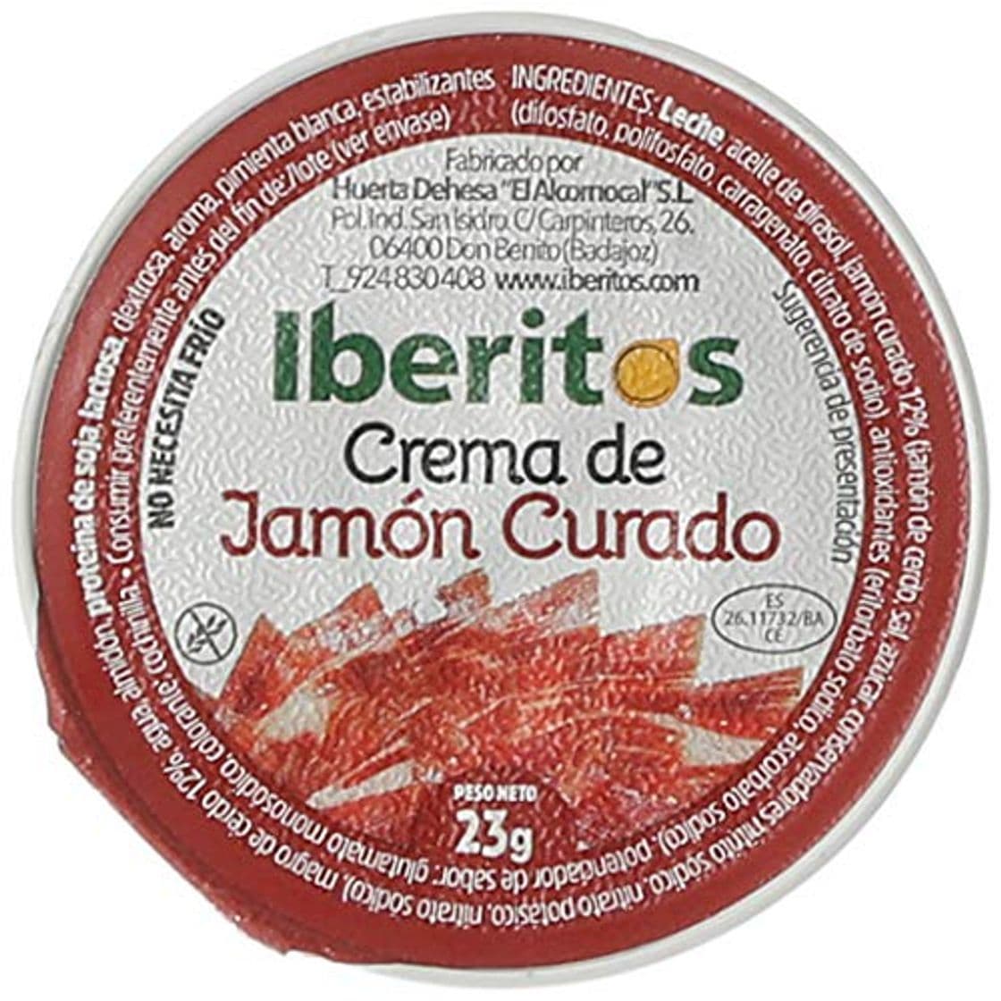 Product Iberitos Crema de Jamón curado