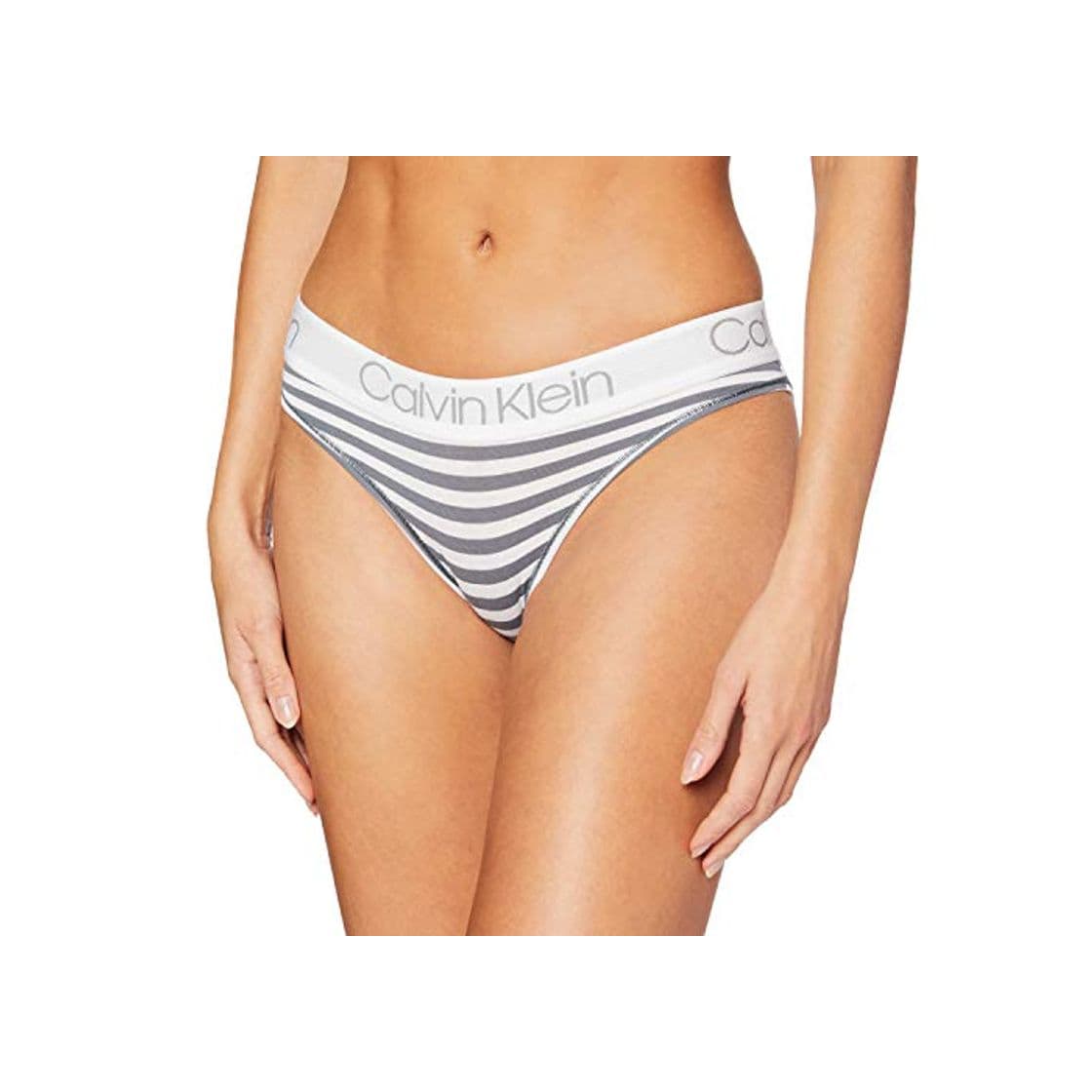 Fashion Calvin Klein Braguita de Bikini, Gris