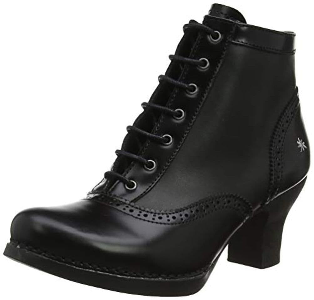 Moda Art Harlem, Botines para Mujer, Negro