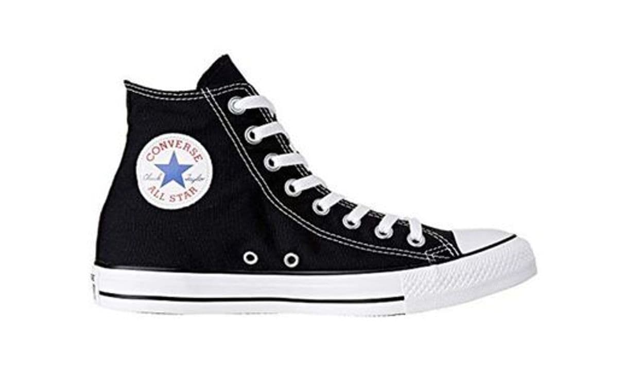 Fashion Converse Chuck Taylor All Star, Zapatillas altas Unisex adulto, Negro (Black), 38