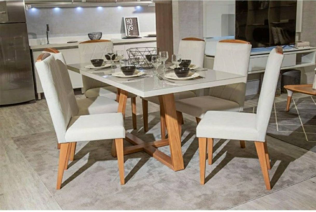 Fashion Mesa de Jantar Mara 180 cm - Americanas