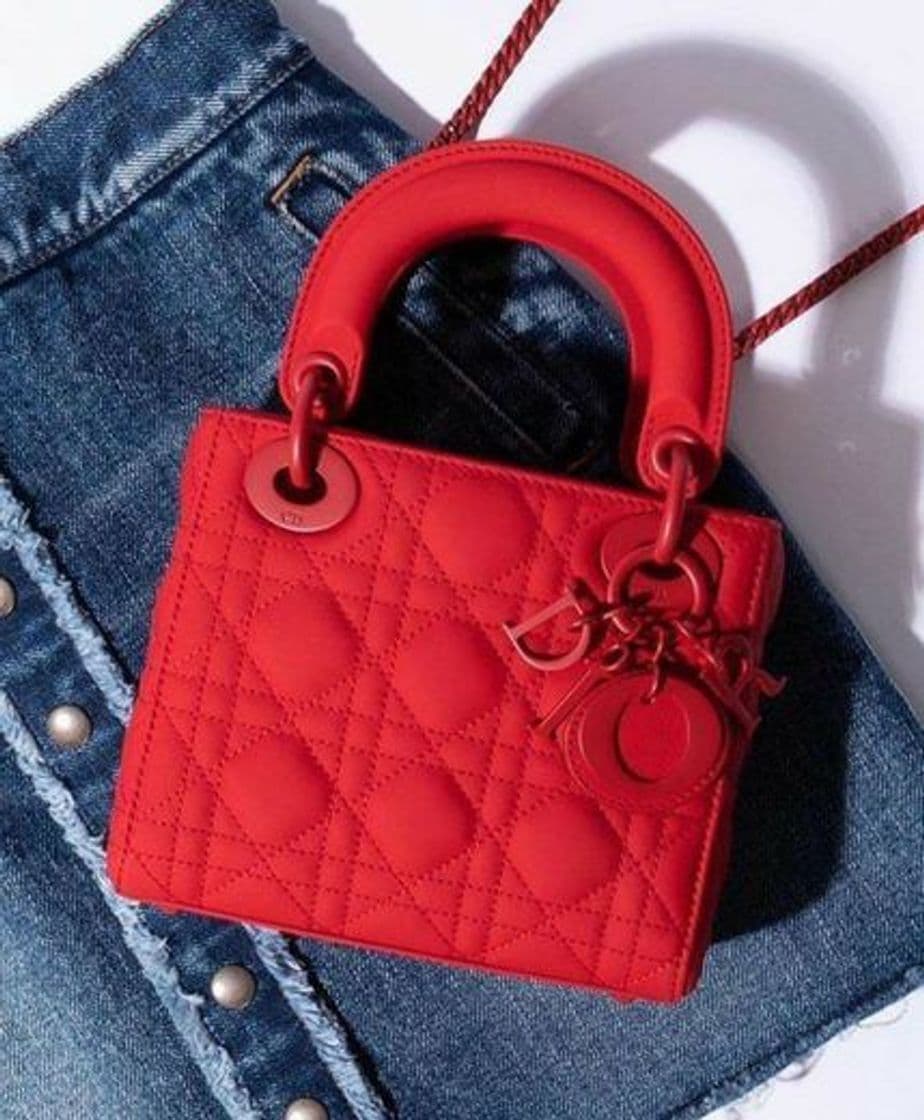 Moda Bolsa vermelha Dior