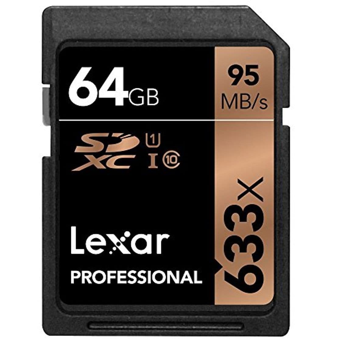 Electronic Lexar LSD64GCB1EU633 - Tarjeta de memoria Profesional SDXC de 64 GB