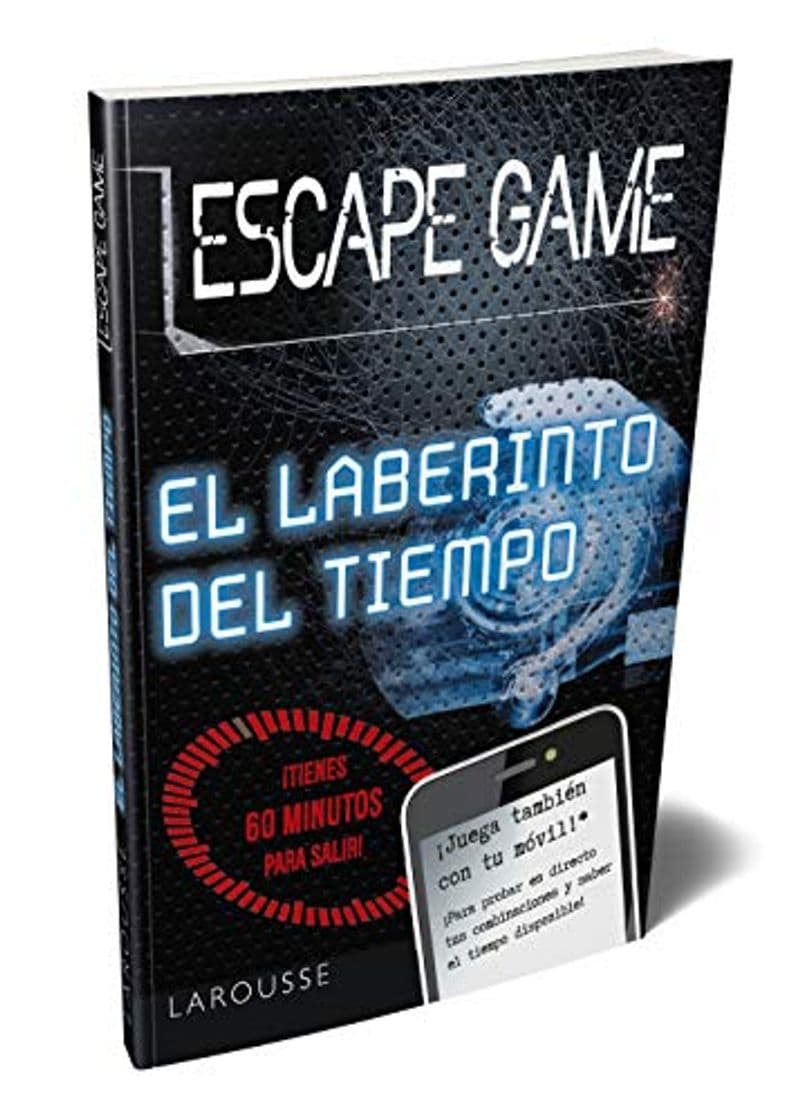 Book Escape game. El laberinto del tiempo