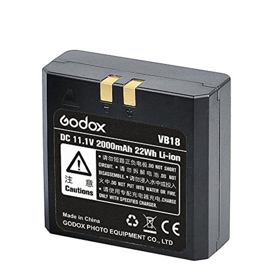 Product Godox VB-18 Recargable Li-Ion-batería de polímero para V850/V860 Flash