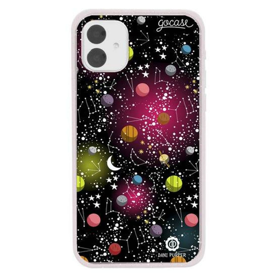 Moda Capinha para iPhone 11 Galáxia