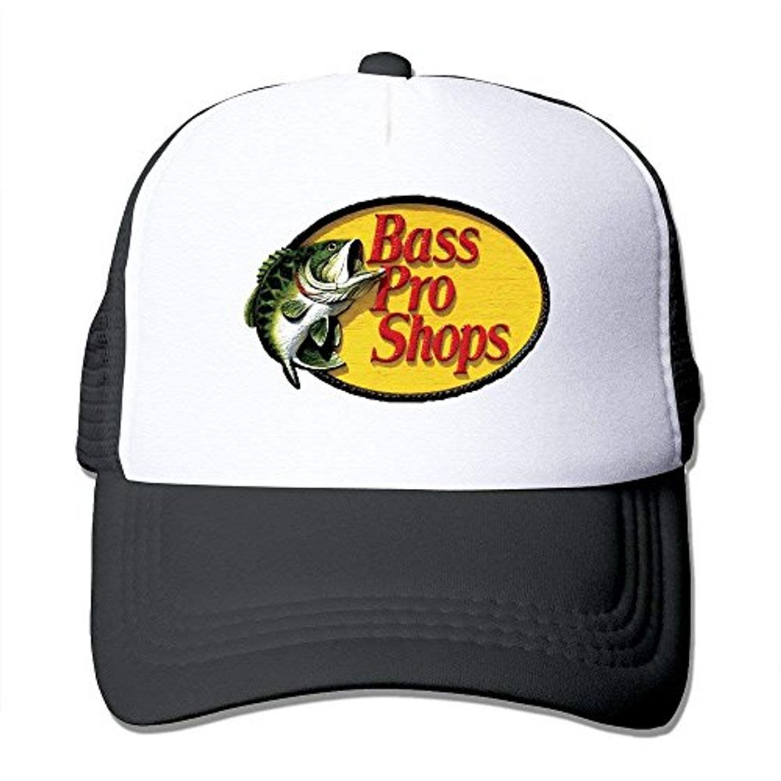 Producto JINHBYV Unisex Bass Pro Shops Logo Classic Mesh Back Trucker Cap Hat Black