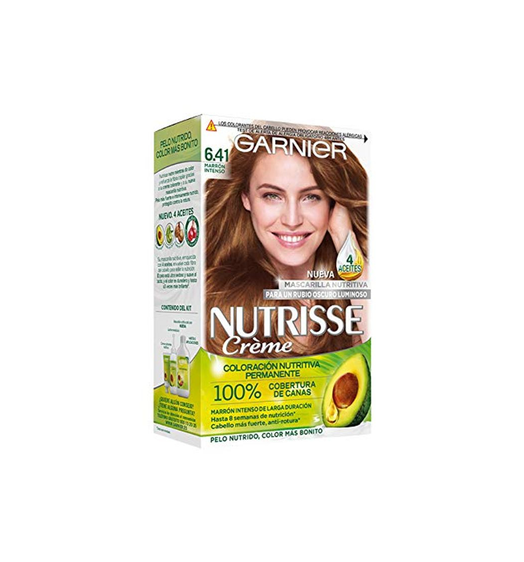 Product Garnier Nutrisse Creme Coloración permanente con mascarilla nutritiva de cuatro aceites -