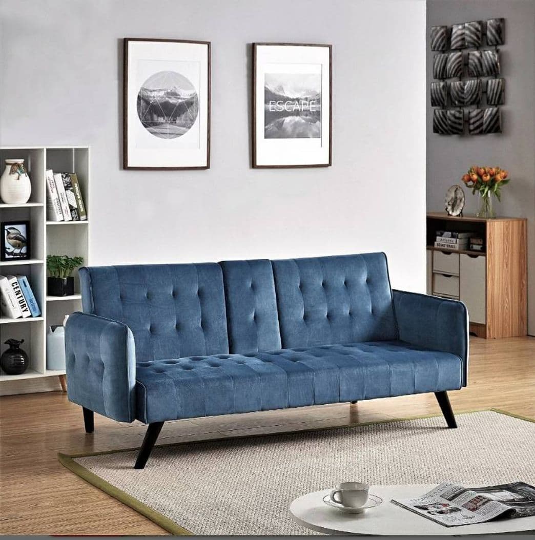 Videogames Sofa Studio Palmer Velvet 72" 