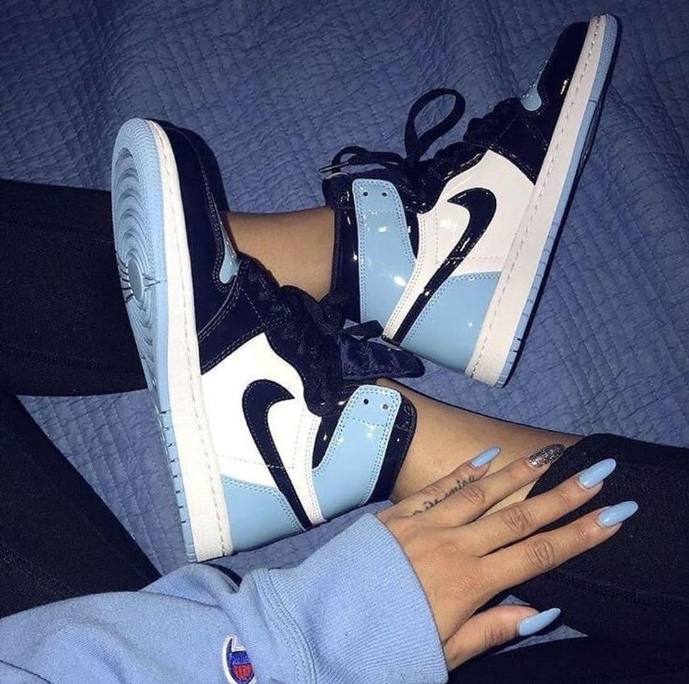 Moda Nike air Jordan 1 Blue chill 