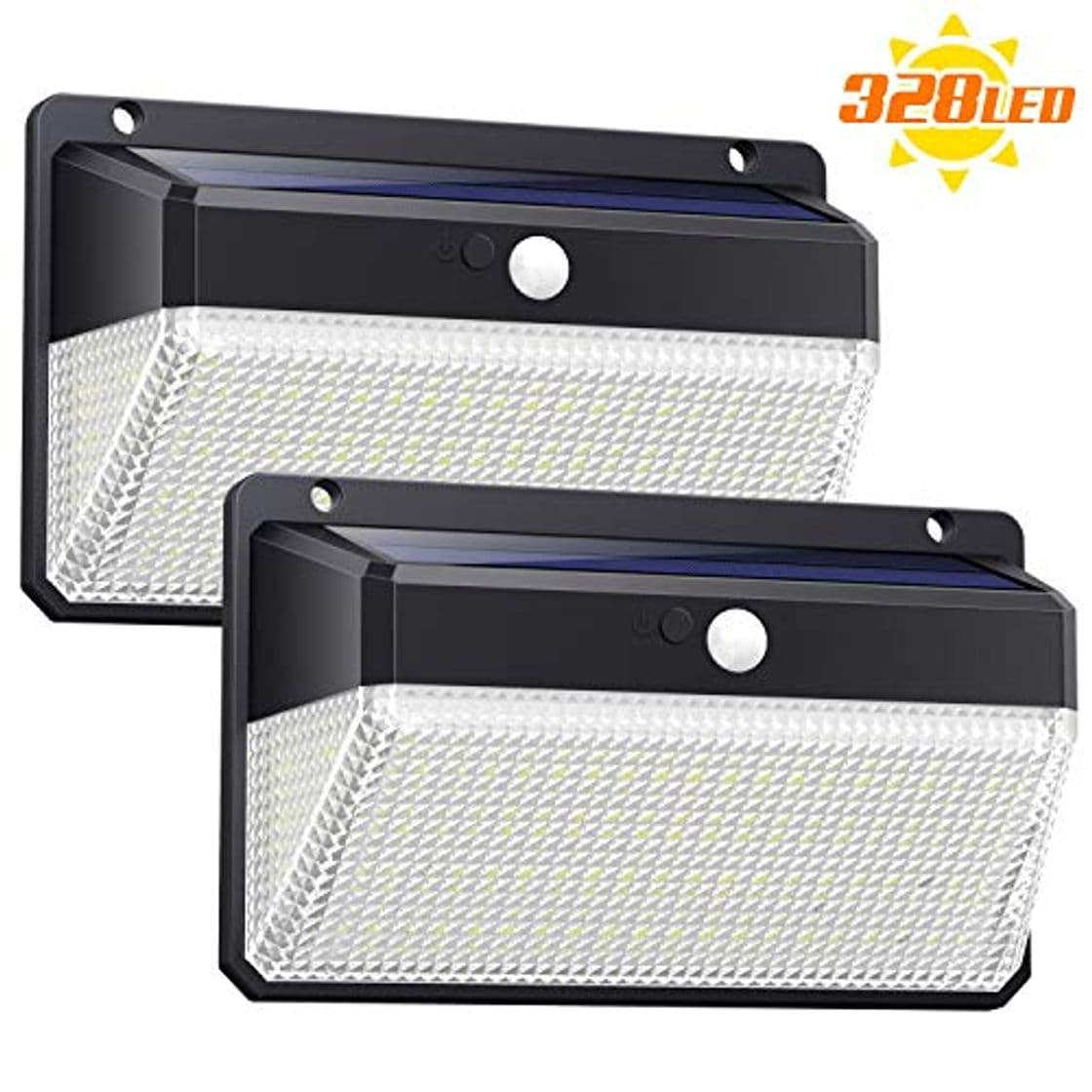 Product Ekrist Luz Solar Exterior 328 LED Luces Solares【3000lm