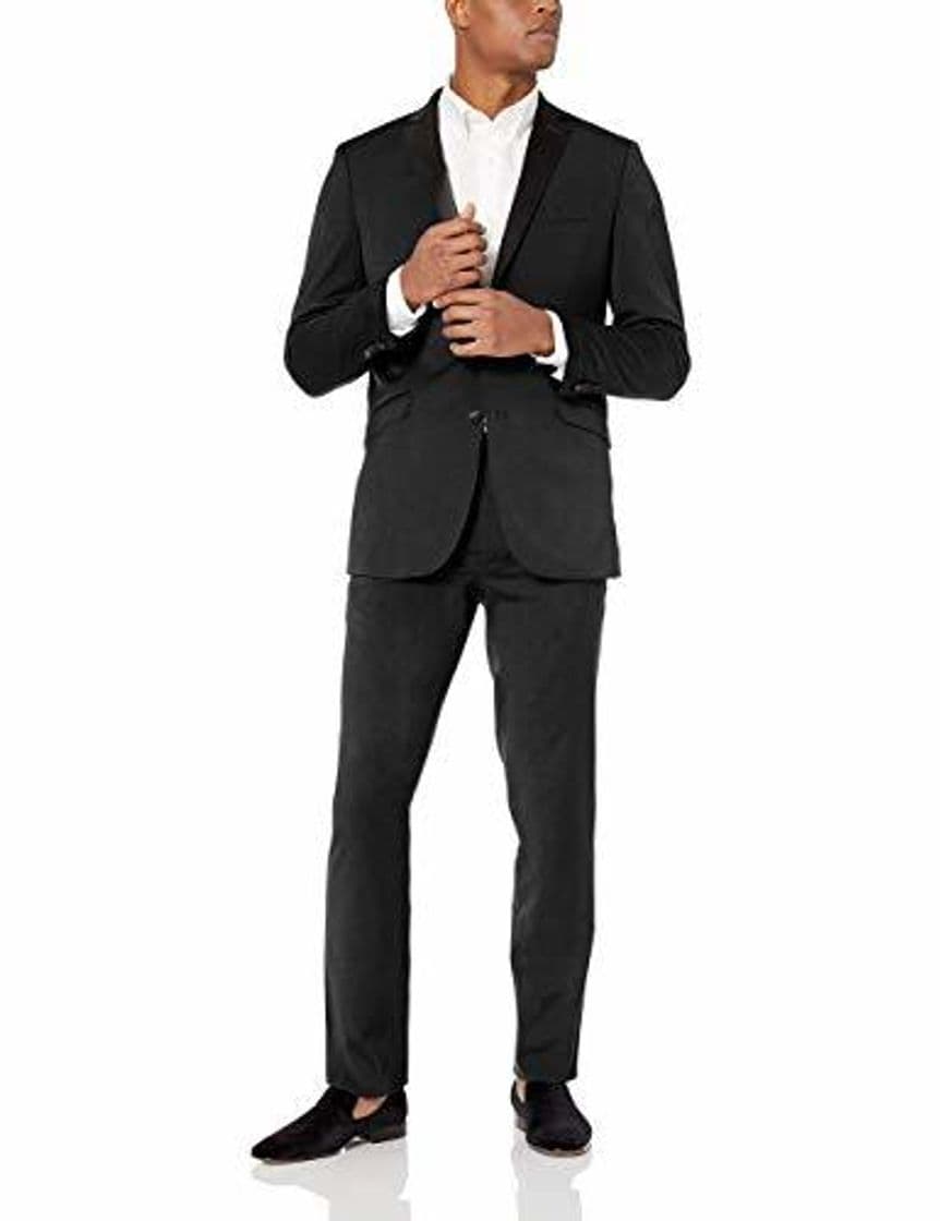 Product P&G Hombre Traje de Dos Piezas Slim Fit Notch Lapel Conjunto de