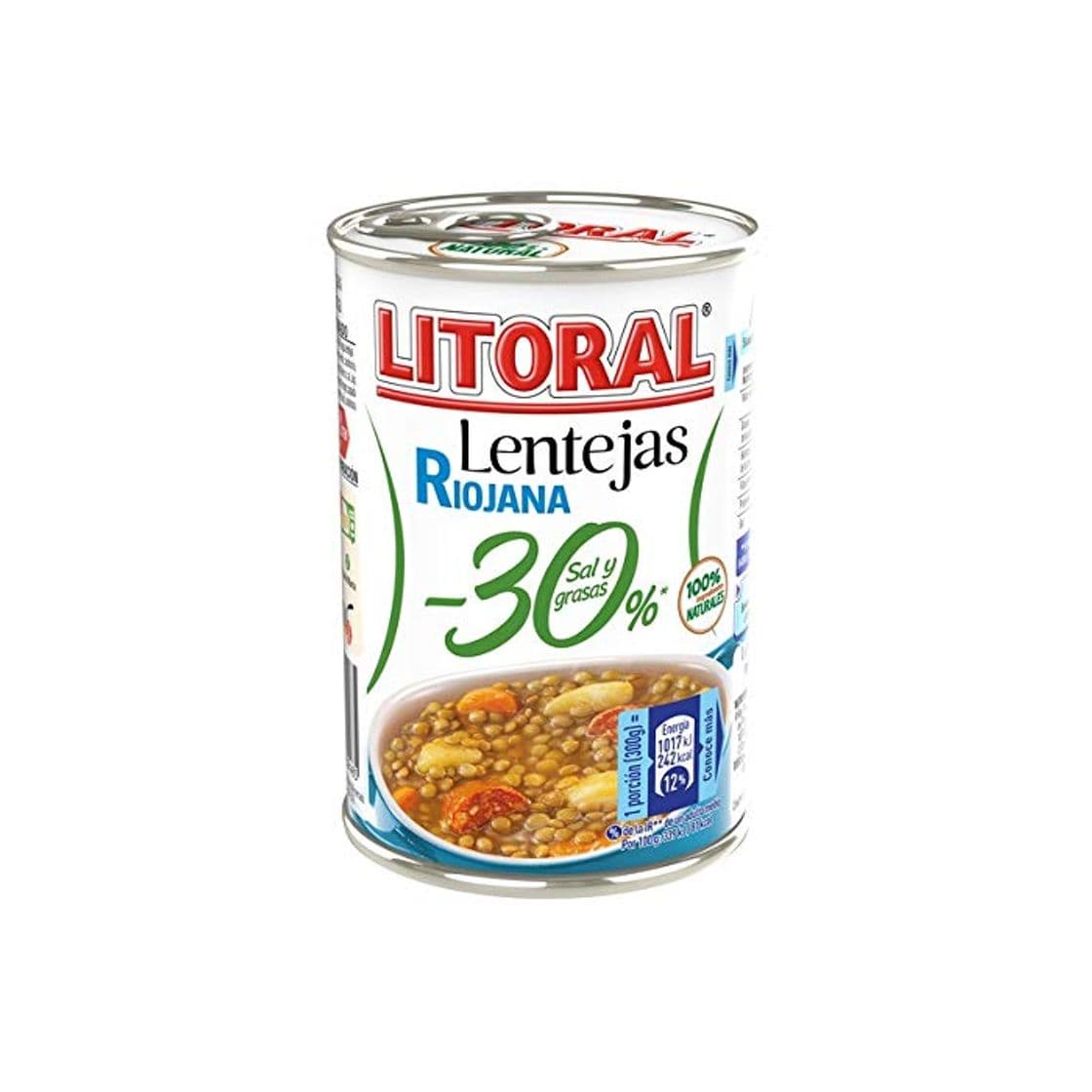 Product Litoral Lentejas Riojana 30 %