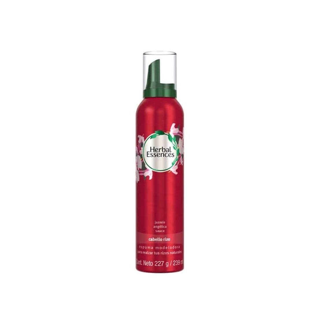 Producto herbal essences espuma modeladora cabello rizado