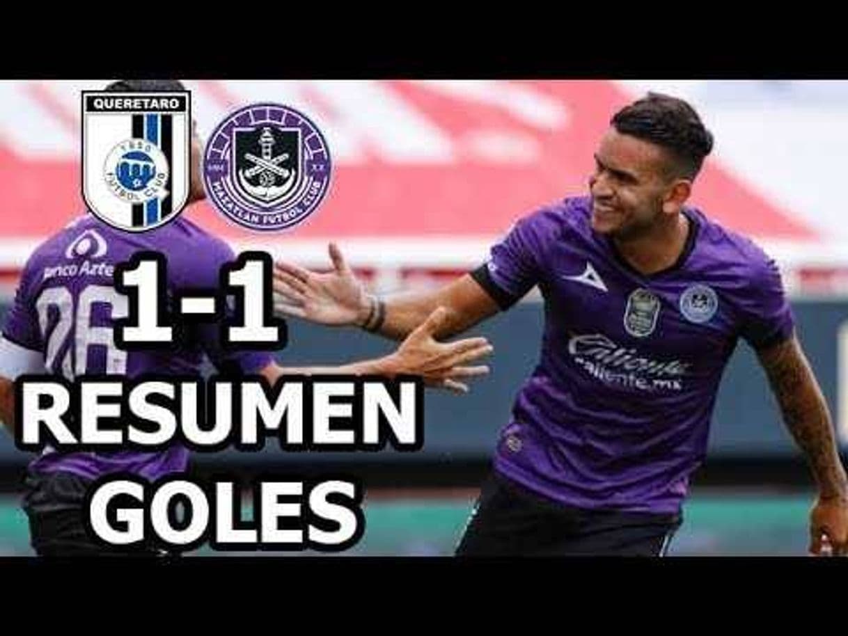 Moda Queretaro vs Mazatlan 1-1 Resumen Goles Liga MX 2020.