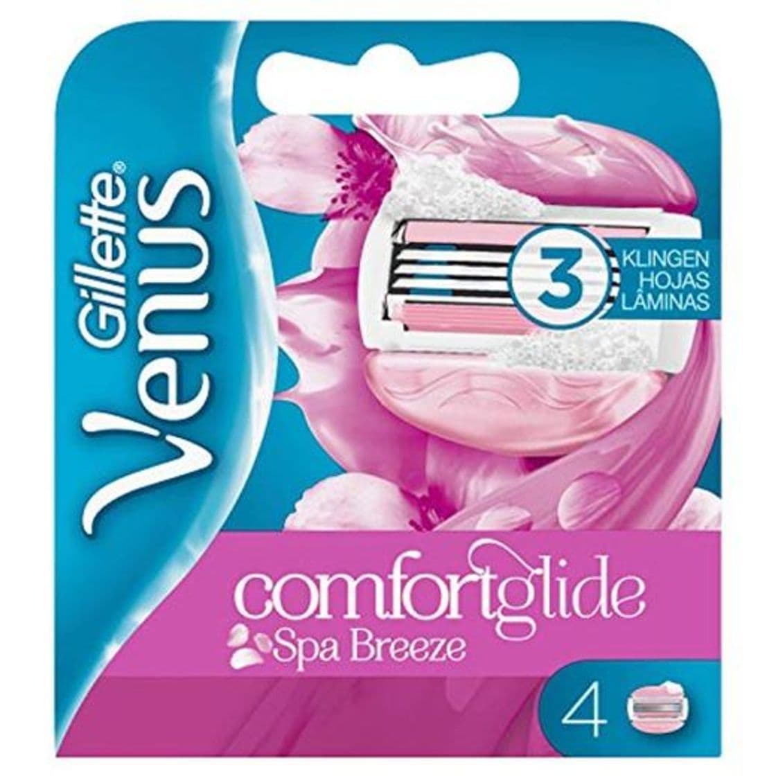 Beauty Venus ComfortGlide Spa Breeze Recambio de Maquinilla 2-en-1