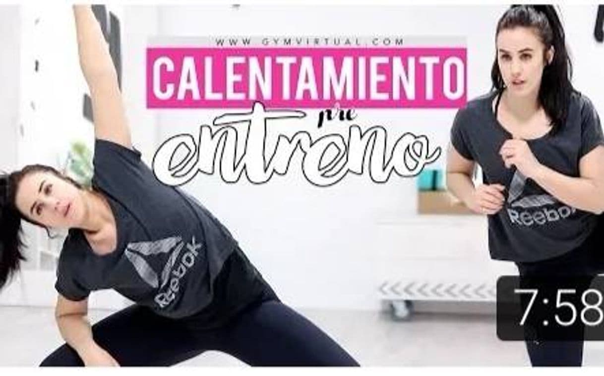 Moda Calentamiento para antes de empezar el entreno