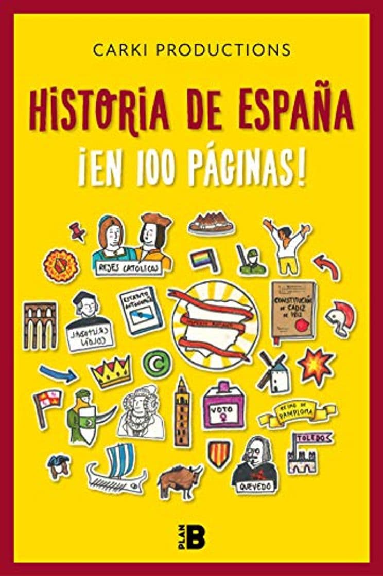 Libro Historia de España ¡en 100 páginas!: .: .