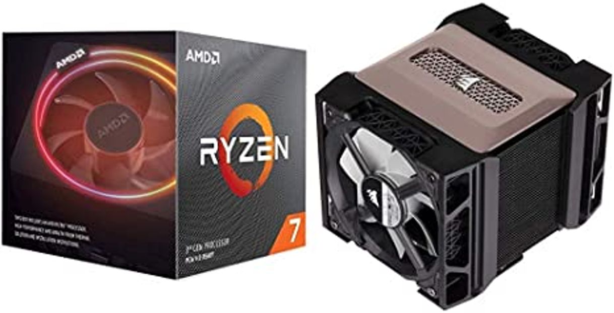 Electrónica AMD Ryzen 7 3700X - Procesador con disipador de calor Wraith Prism