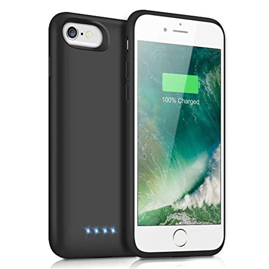 Electrónica iPosible Funda Batería para iPhone 7/8/6/6s 6000mAh[2019 Versión Actualización] Funda Cargador Portatil