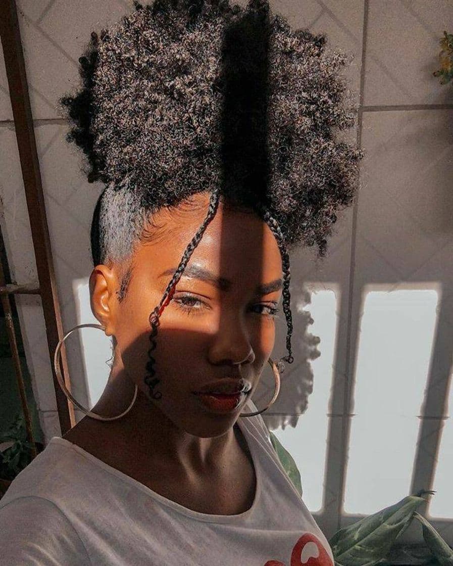 Fashion Afro puff diferenciado