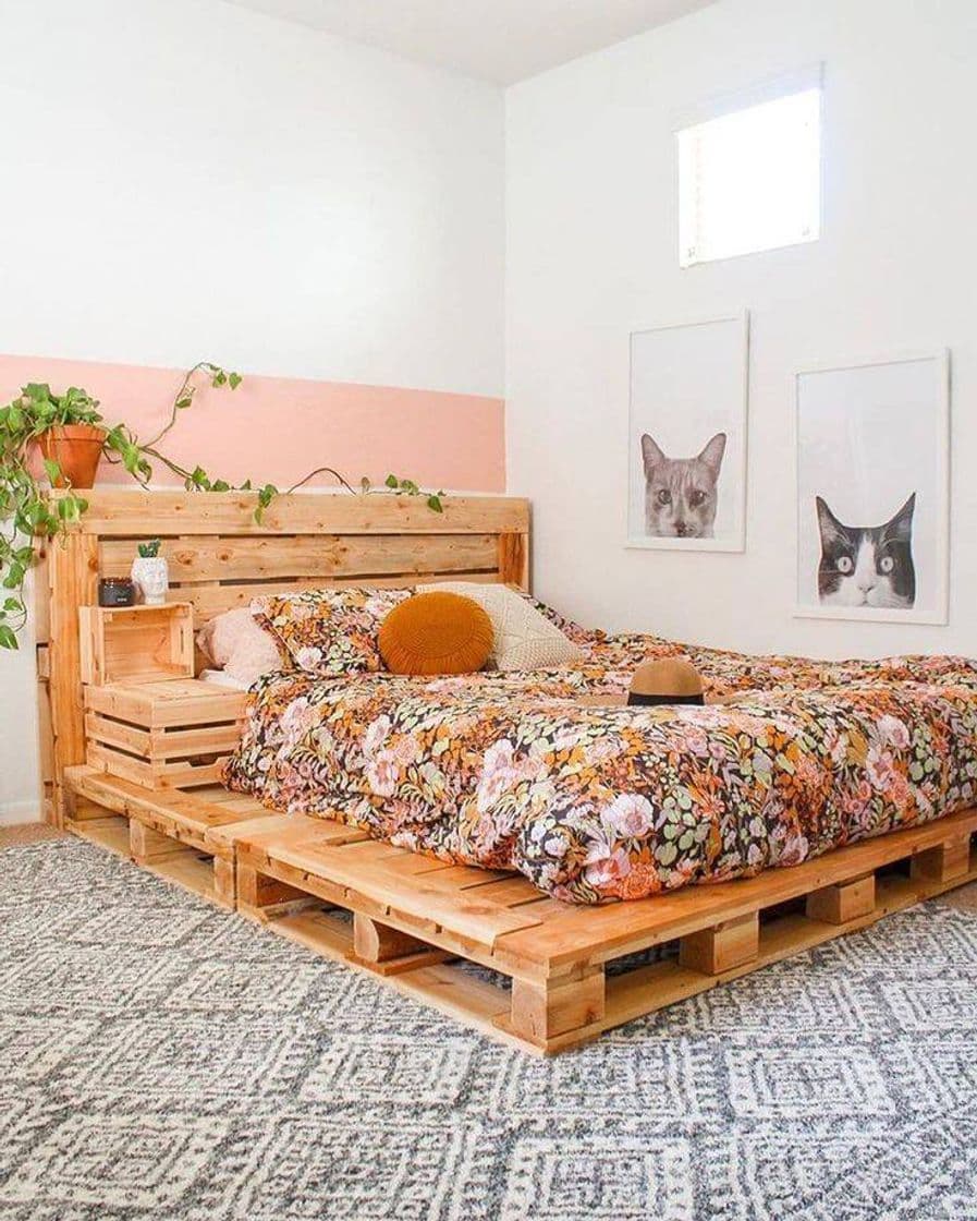 Fashion Cama de pallet,sou apaixonada 😍