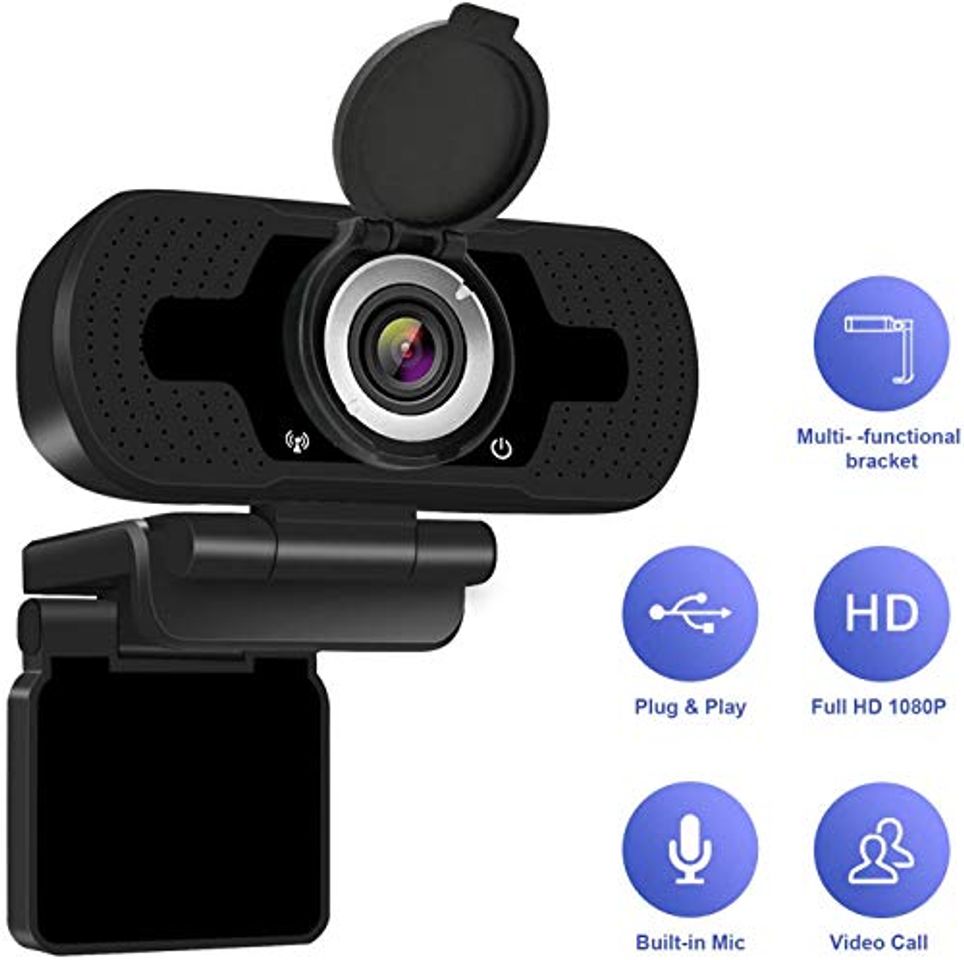 Producto 1080P Full HD Webcam with Webcam Cover