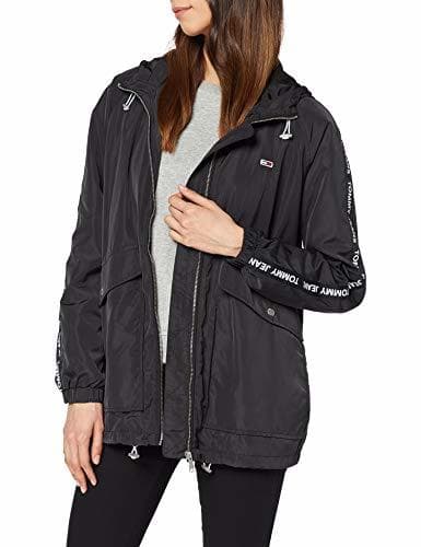 Fashion Tommy Hilfiger Tjw Essential Windbreaker Chaqueta, Negro