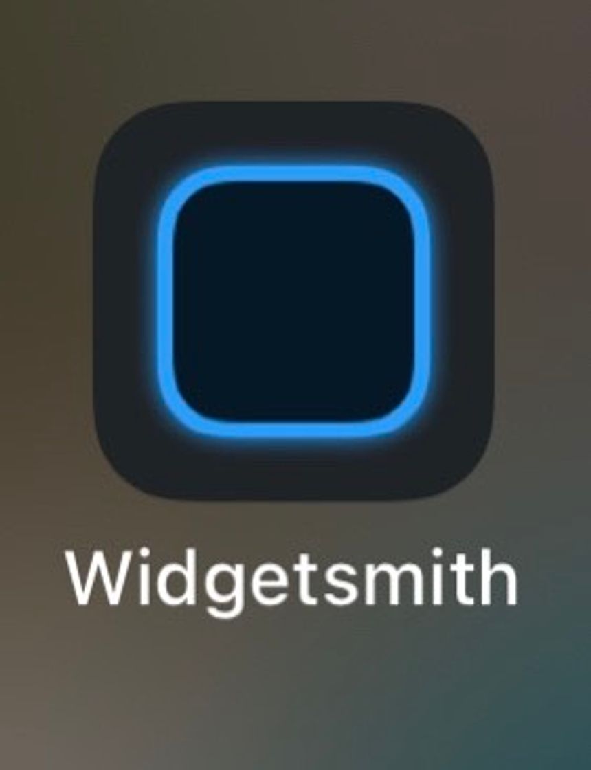 App widgetsmith 