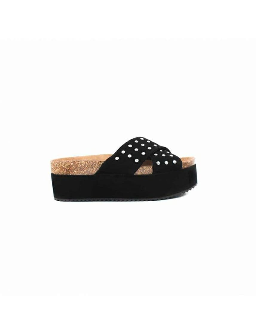 Moda Sandalia plataforma tachuelas | zapshop