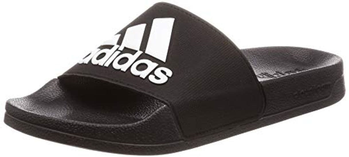 Fashion Adidas Adilette Shower - Zapatos de Playa y Piscina para Hombre, Negro,