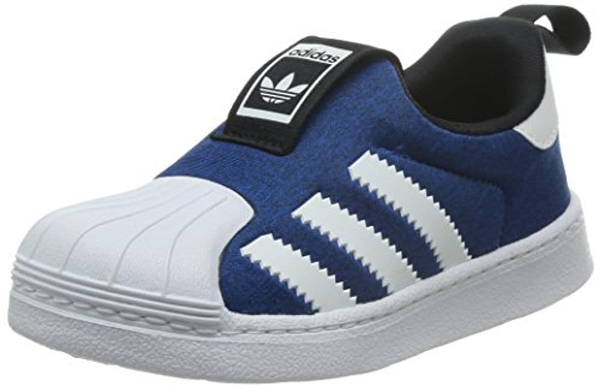 Moda Adidas Superstar 360 I, Zapatillas de Estar por casa Bebé Unisex, Azul