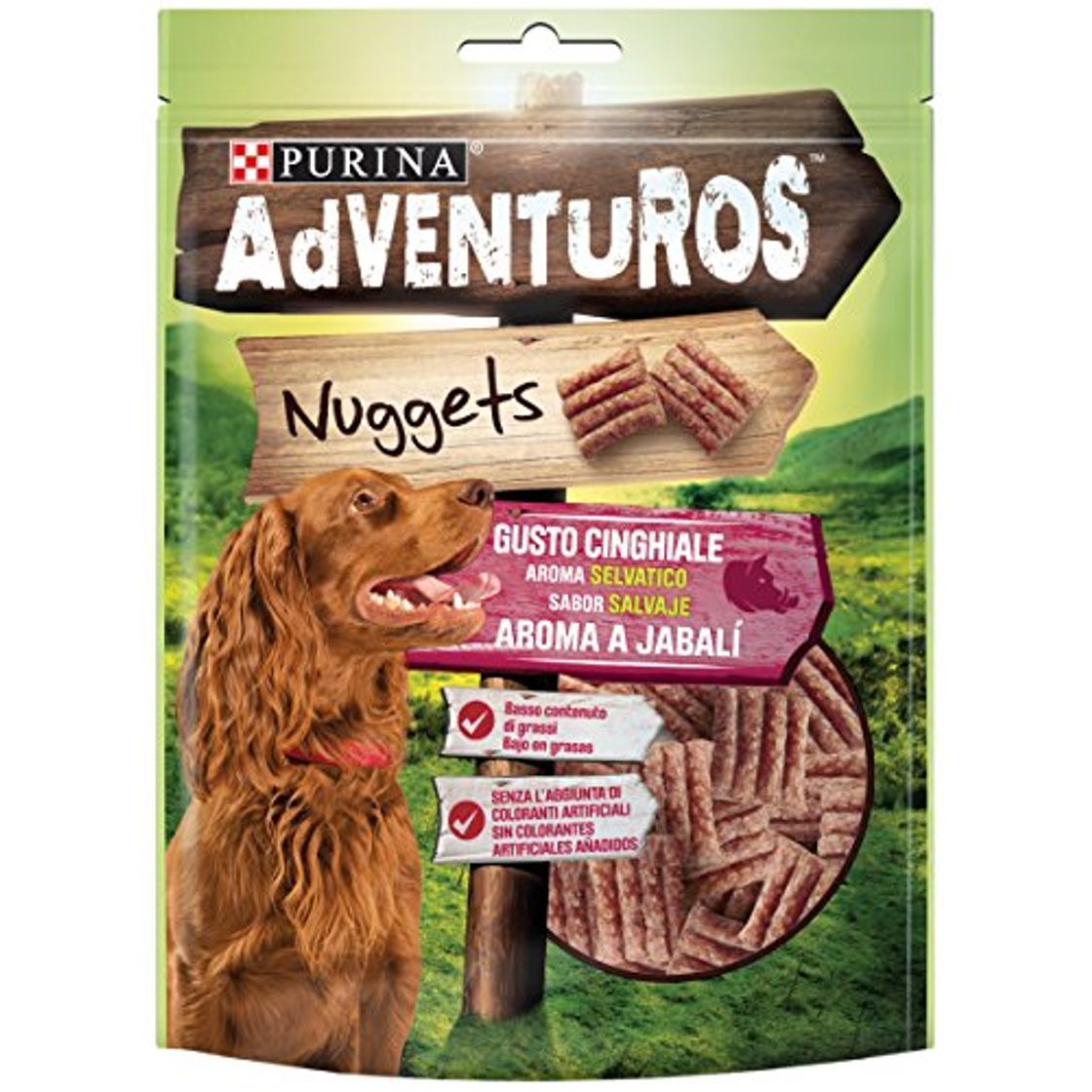 Product Purina Adventuros Nuggets golosinas y chuches para perros 6 x 90 g