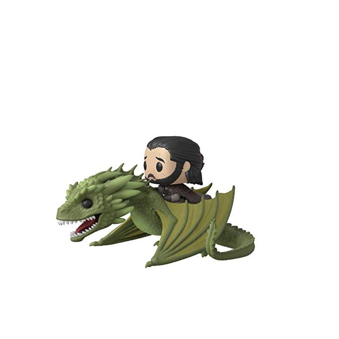 Juego Funko- Pop Rides: Game of Thrones-Jon Snow w/Rhaegal Figura Coleccionable,