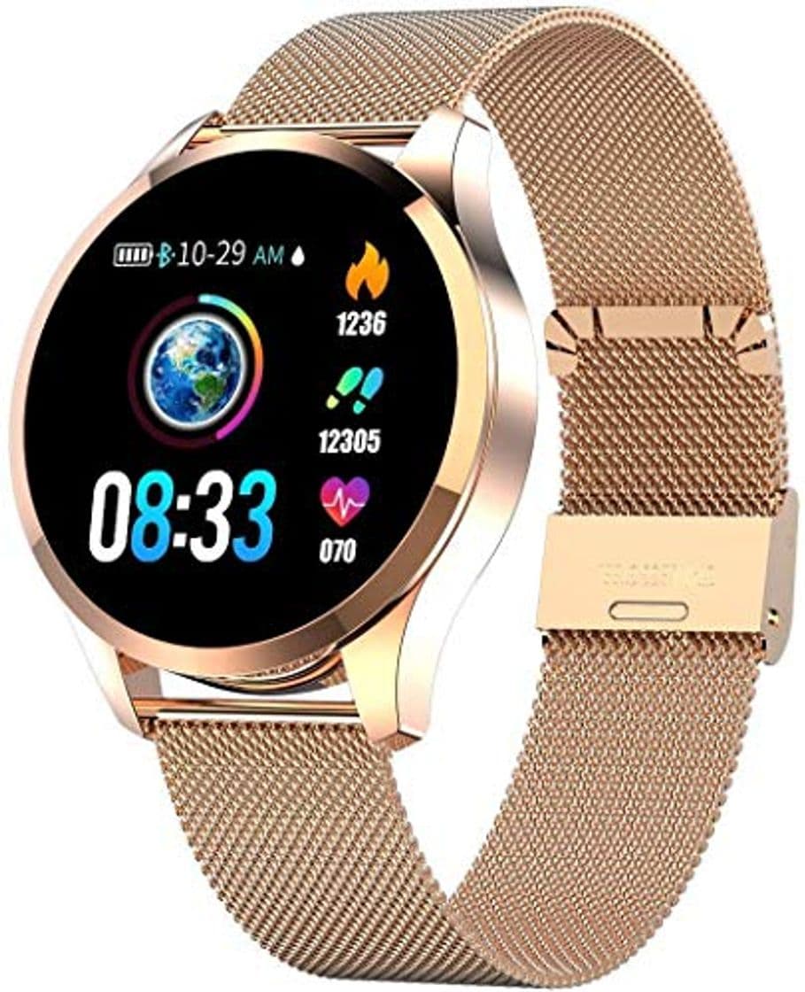 Moda Naack Reloj Inteligente Pulsera Monitor de frecuencia cardíaca smartwatch Monitor De Ritmo Cardíaco Mujeres Hombres niños Sport Smartwatch Mensaje Recordatorio Rastreador De Fitness para Android iOS