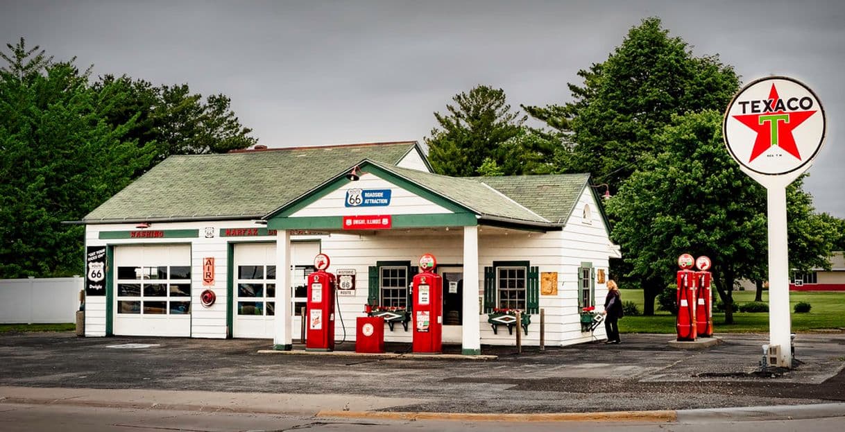 Place Ambler's Texaco Gas Station