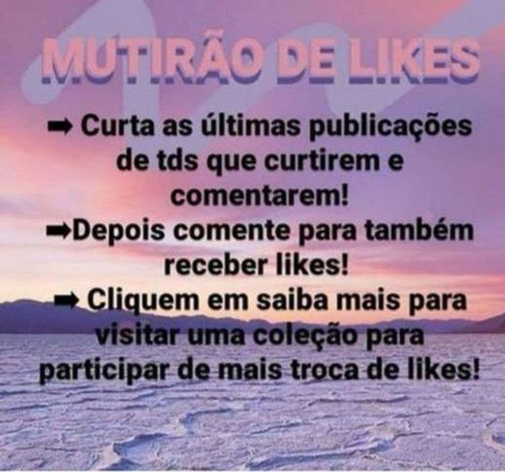 Fashion troca de likes e follow 