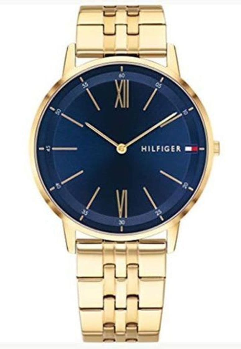 Product Tommy Hilfiger Reloj Analógico para Hombre de Cuarzo con Correa en Bañada