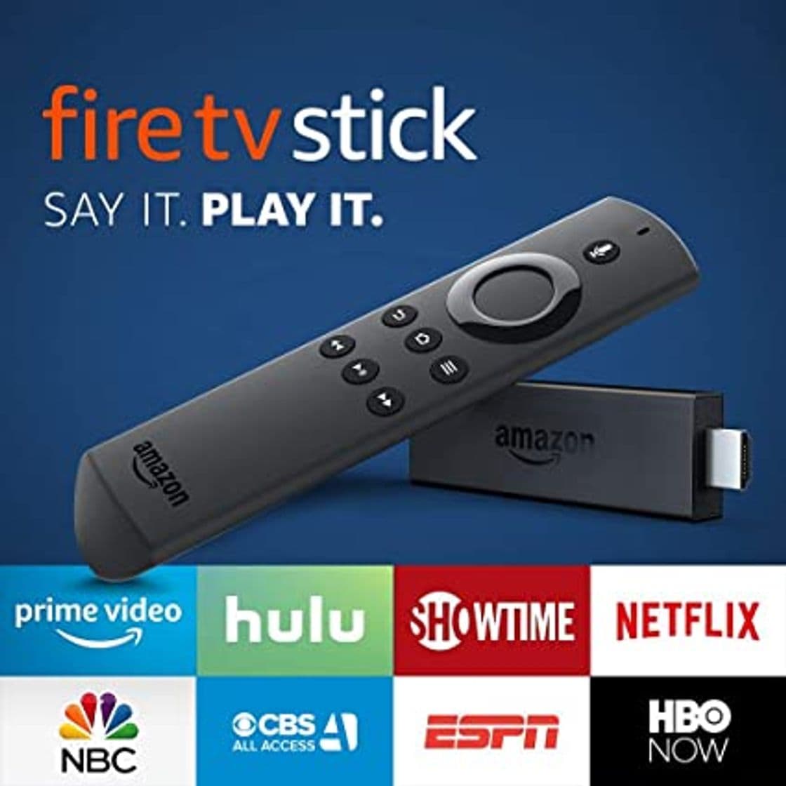 Moda Fire TV Stick - Reproductor de media con control remoto