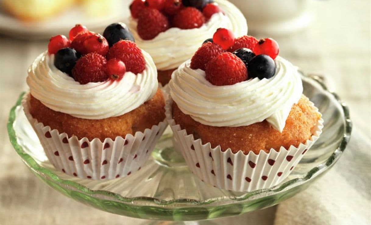 Moda Cupcakes con crema de queso 