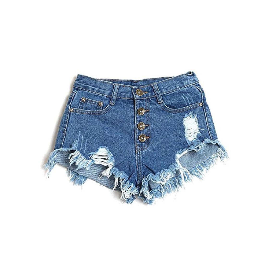 Fashion Minetom Mujer Verano Pantalones Cortos Vintage Denim Cortocircuitos Calientes Moda Cintura Alta