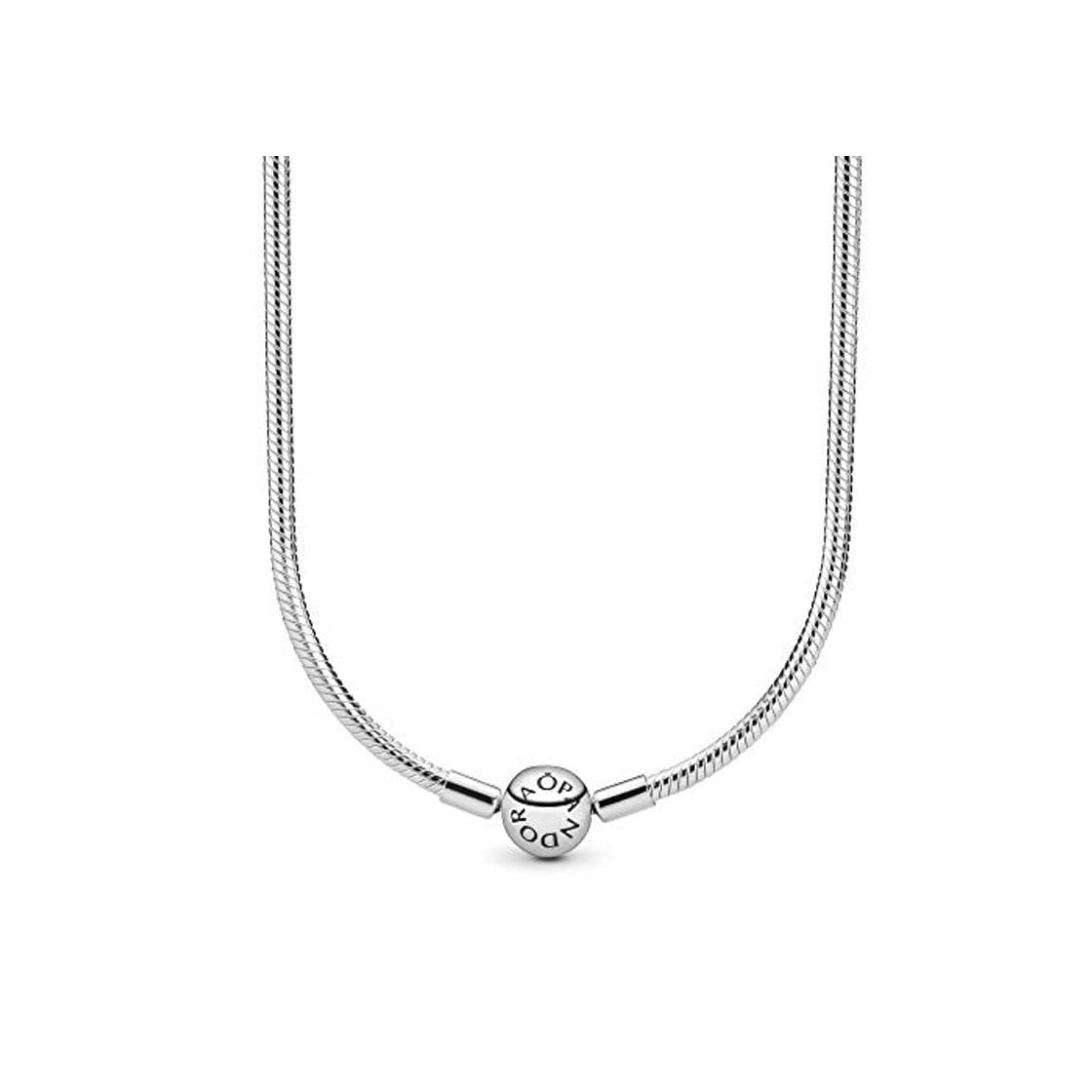 Fashion PANDORA Collar Corto Mujer Plata