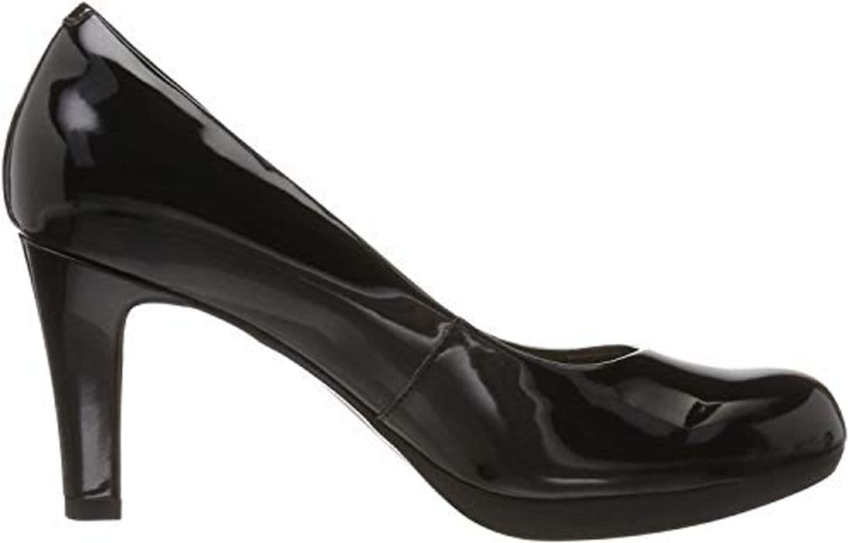 Moda Clarks Adriel Viola, Zapatos de Tacón para Mujer, Negro