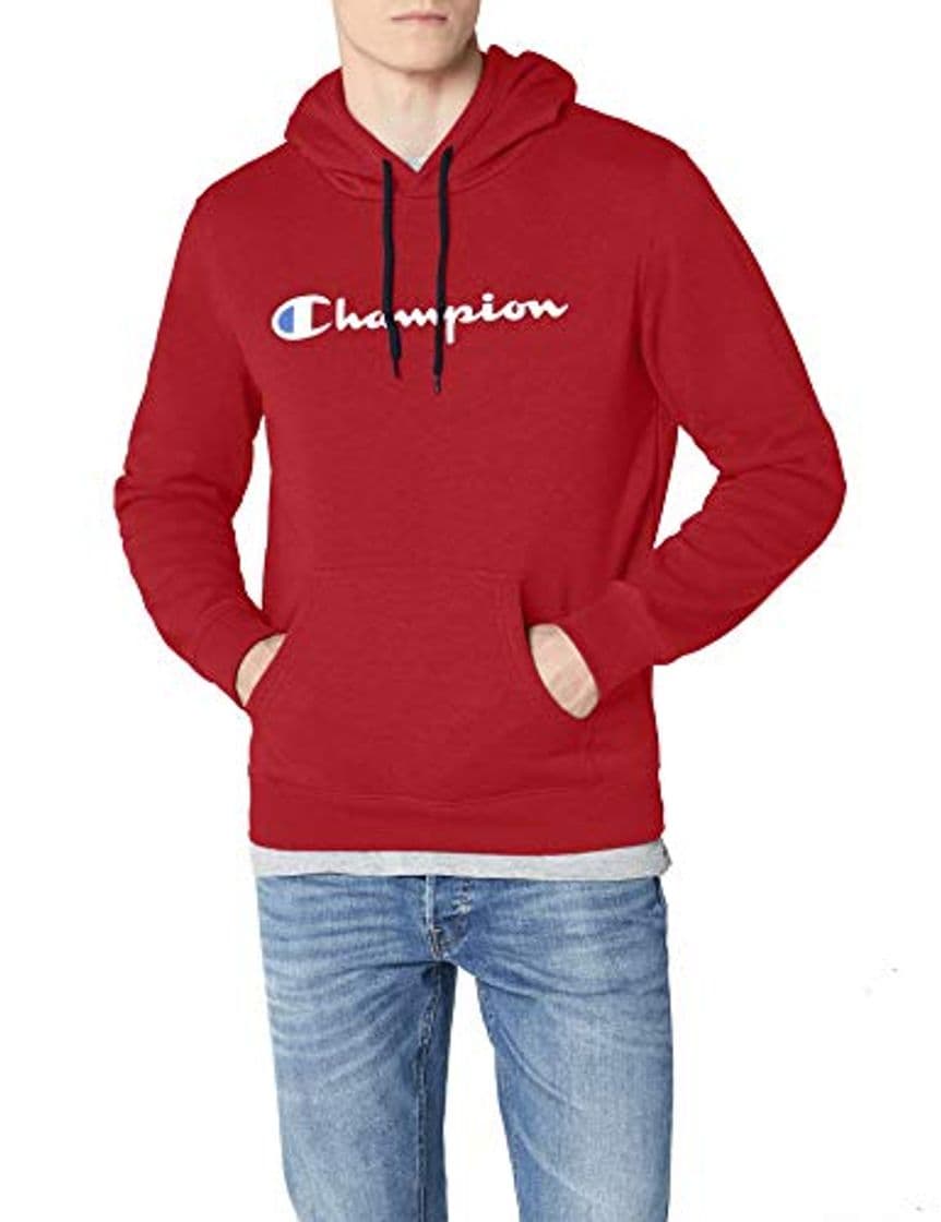 Moda Champion Sudadera con Capucha Classic Logo